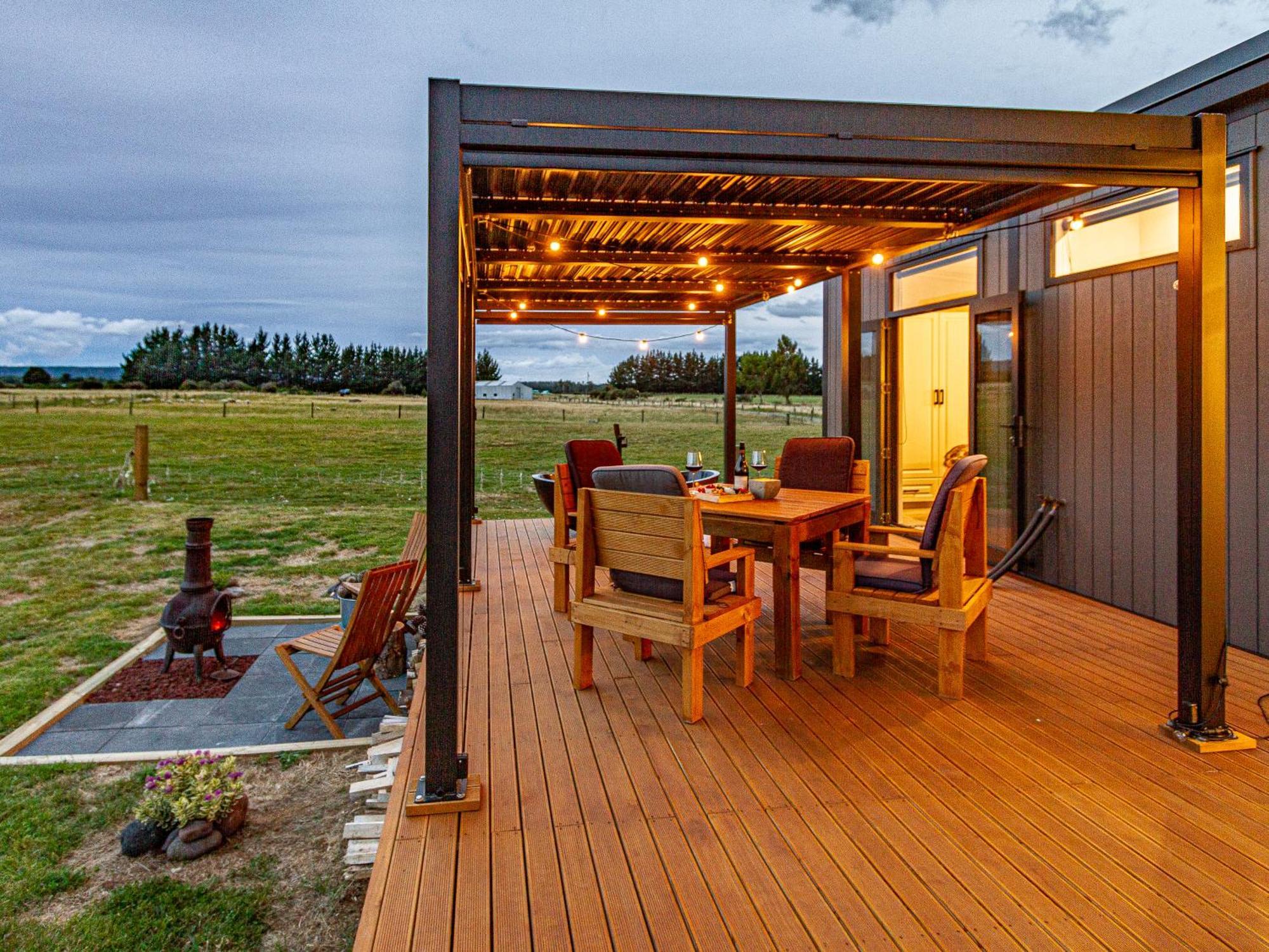 Mangateitei Views - Rangataua Tiny Home Охакун Екстериор снимка
