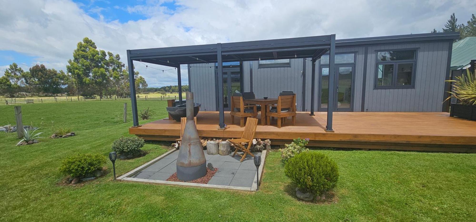 Mangateitei Views - Rangataua Tiny Home Охакун Екстериор снимка