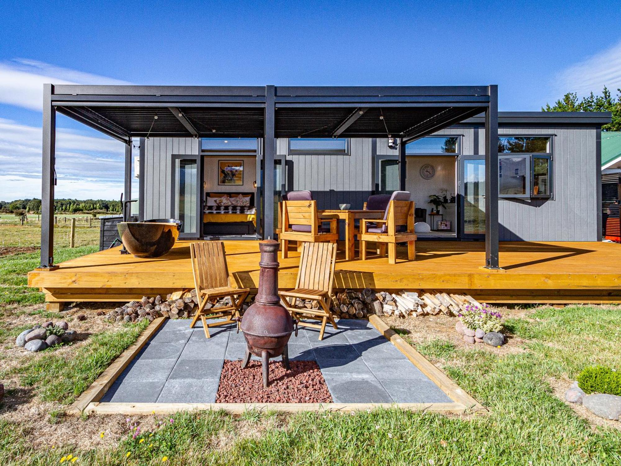 Mangateitei Views - Rangataua Tiny Home Охакун Екстериор снимка