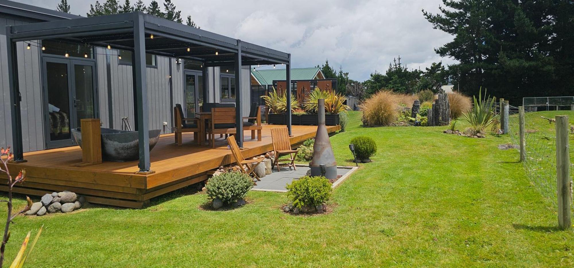 Mangateitei Views - Rangataua Tiny Home Охакун Екстериор снимка