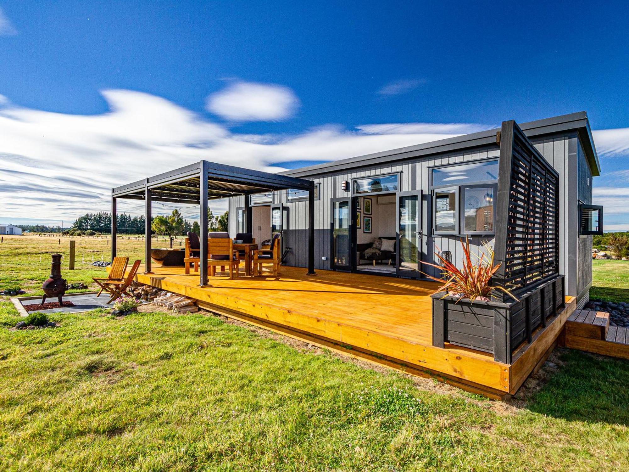 Mangateitei Views - Rangataua Tiny Home Охакун Екстериор снимка