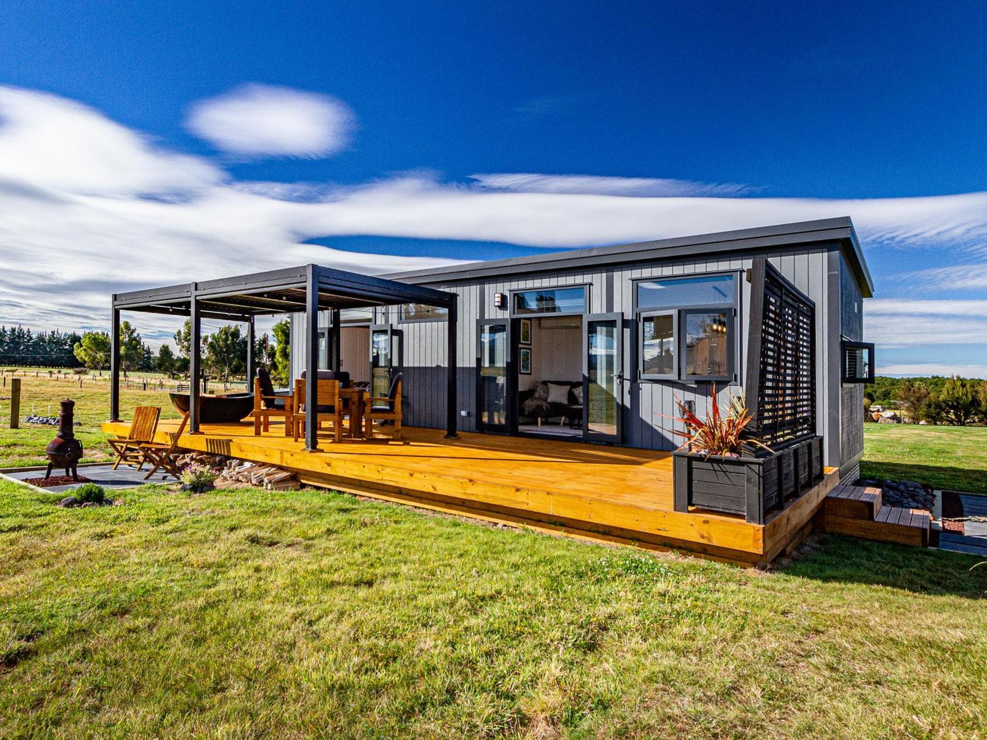 Mangateitei Views - Rangataua Tiny Home Охакун Екстериор снимка